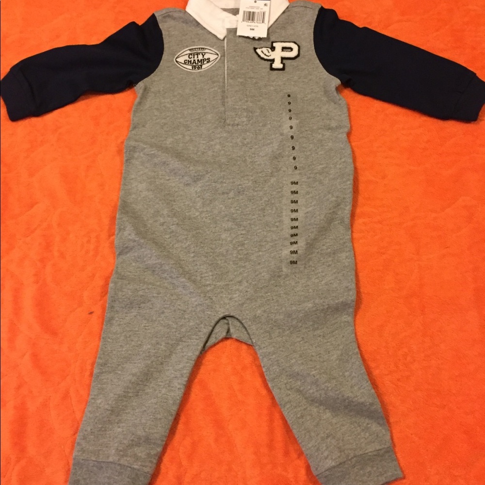 Nwt Polo Ralph Lauren Baby one piece romper